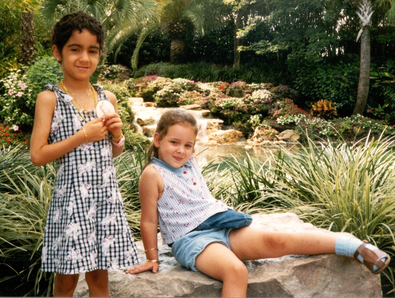 Natalie Ann on the left and her sister Laura